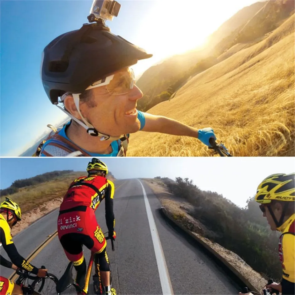 Adjustable Vented Helmet Strap Mount – Hands-Free Action Camera Holder for  Cycling, Skiing & Outdoor Adventure | Lazada Singapore