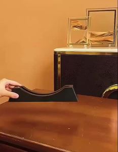 Moving Sand Art Picture Round Glass 3D Deep Sea Sandscape in Motion Display Flowing Sand Frame