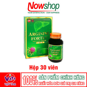 Viên Uống Thanh Nhiệt Mát Gan Arginine Fortec Vạn Tam Chính Hãng Giảm Viêm Gan Xơ Gan Men Gan Cao Hiệu Quả
