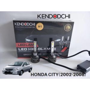 🔥READY STOCK🔥KENDODCHI 2Pcs H1 LED Car Headlight FOR HONDA CITY(2002-2008)  product by Malaysia