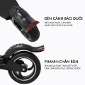 Xe scooter điện bánh 5,5 inch, Xe trượt gấp gọn có đèn led, tiện lợi lưu thông trên đường phố trật hẹp, tối đa 100kg, dáng thể thao, màn hình đồng hồ led thiết kế cao cấp, model mới nhất. 