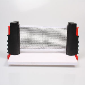 portable Table tennis net and post retractable Ping Pong Net Mesh Stand