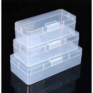 1Pc S/M/L Large Capacity Plastic Pencil Box Multifunctional With Buckled Pencil Case Waterproof Transparent Storage Box