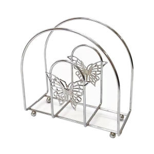 Stainless steel paper towel holder square tissue holder hotel restaurant countertop square towel