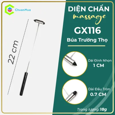 Búa Trường Thọ Dụng Cụ Diện Chẩn (Massage Mặt Chống Lão Hóa Làm Đẹp...) | GDA170