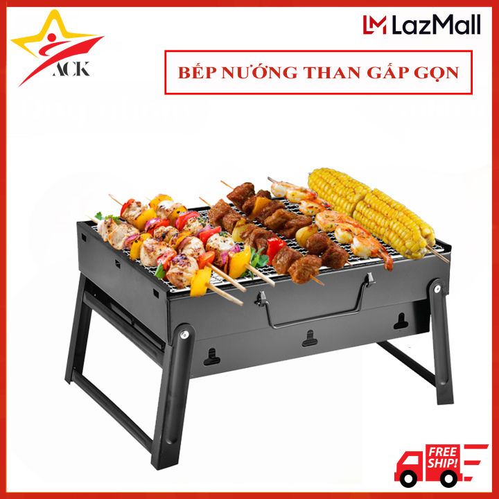Bếp Nướng Than Hoa, Than Củi Vuông - BBQ Cao Cấp – 1 sản phẩm của ACK ...