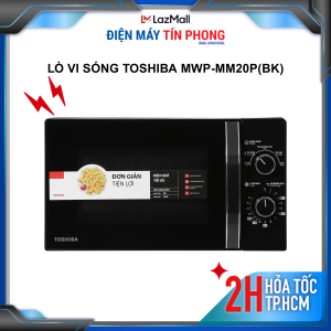 Lò vi sóng Toshiba MWP-MM20P - Dung tích 20 lít 5 mức công suất - Bảo hành chính hãng 12 tháng