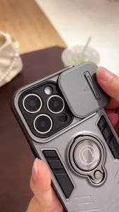 Shockproof Armor Case for Samsung A17 5G A07 4G Camera Protection Ring Stand Phone Back Cover for Galaxy S25 FE 5G