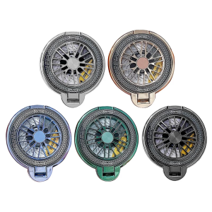 360 Degree Whirling Phone Stand With Spinner Ease Function Strong Adhesive Base For Office Car Home Multiple Device Agreement