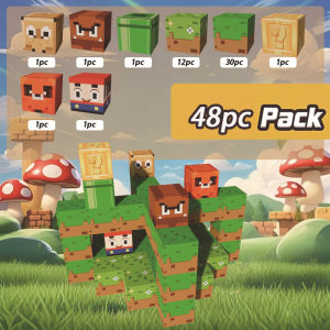 Magnetic Blocks Building Blocks Childrens World Building Scene House Game Scene Magnetic Toy Set Wholesale