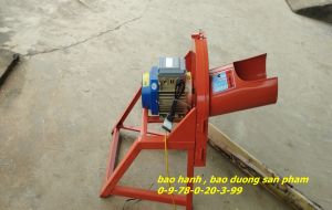 Máy băm chuối mịn nguyên cây  băm cỏ  rau bèo