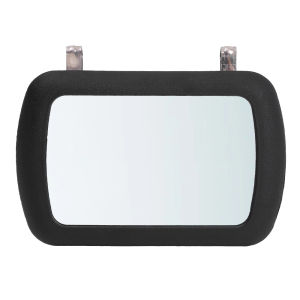 Car Interior Mirror Rearview Sun Visor Cosmetic Mirrors with Clips Buckle Car-styling Accessory