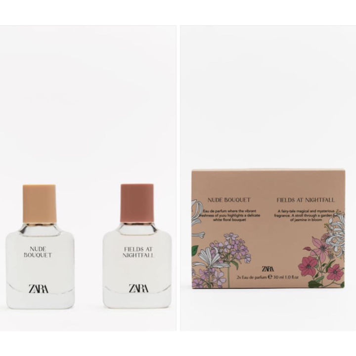 SET NƯỚC HOA ZARA NUDE BOUQUET 30ML FIELDS AT NIGHTFALL 30 ML