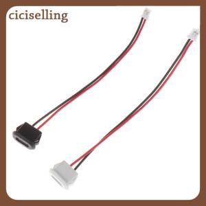 [ciciselling] 2Pin USB-C Type Waterproof USB Connector Direct Compression Female Base Socket Charging Interface With Welding Wire