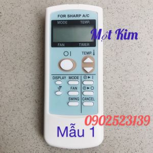 Remote máy lạnh điều khiển dùng cho máy lạnh SHARP ( đủ mẫu)