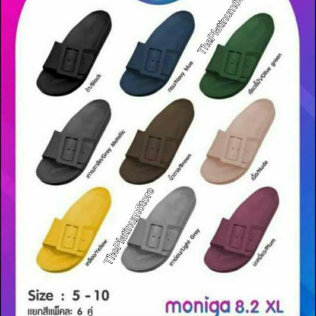 Promo - Sandal Moniga XL by monobo original Thailand - Sedia Sandal ...