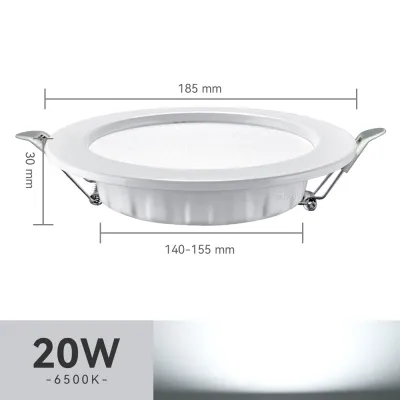 LED Downlight 5W 7W 9W 12W 20W 220V Recessed Ceiling Lamp Round LED Panel Down Lights Spotlight Lighting