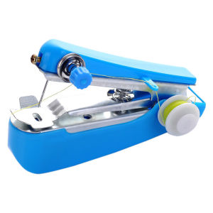 Handheld Sewing Machine Electric Handy Sewing Machine Quick Portable Mending Machine perfect for Beginners Sewing Curtain DIY Fabric Cloth Jeans Pet Clothes Home Travel Use