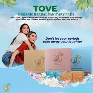 TOVE Organic Herbal Sanitary Pad - TWIN NIGHT