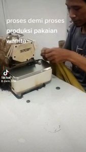 blus muslim ld 120 bahan cringkel airflow pundak rumbai