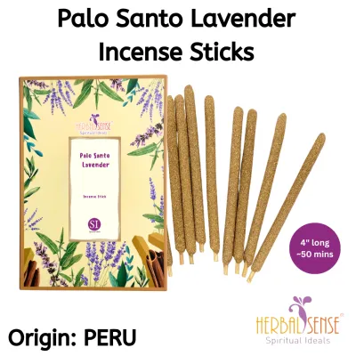 SI Palo Santo Incense Stick Combinations Lavender Cinnamon White Sage Patchouli Dragon Blood Shamans Purify Negative Energy