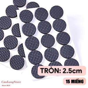 Miếng Dán Chân Ghế Kê Chân Bàn Chống Trượt Chống Trầy Xước Giảm Tiếng Ồn