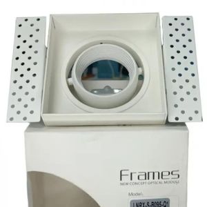 Lunarx Modular Frame Recessed Type MR16 Fixture Downlight Pinlight Ceiling Lamp Holder White