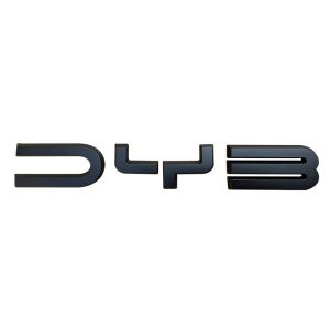 kkmf For BYD KING BYD Cha Zor Seal 5 DM-i Emblem Blackout Kit Letter Decoration Black Badge Auto Modification M1Y4T