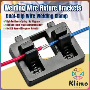 Klimo Welding Wire Fixture Brackets Portable Soldering Bench Fixture Wire Soldering Clamp Electrode Holder
