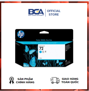 Mực In Phun HP 72 Cyan Ink Cartridge (C9371A) 130ml - Hàng chính hãng