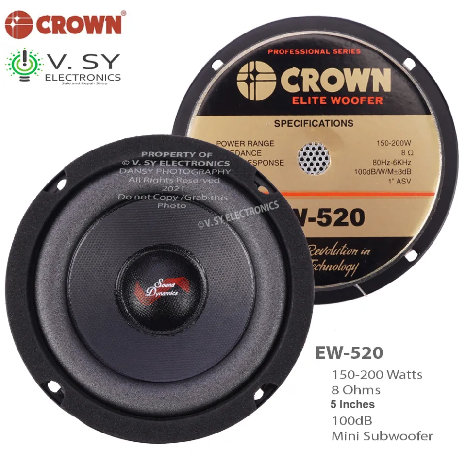 Crown clearance subwoofer price