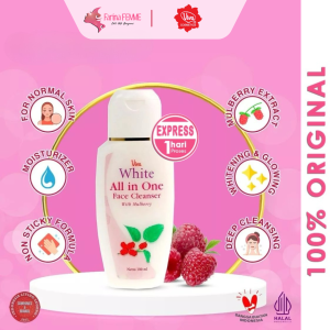 FEMME || Viva White All in One Face Cleanser With Mulberry (WHITENING & GLOWING) | Pembersih Make Up Wajah 100ml