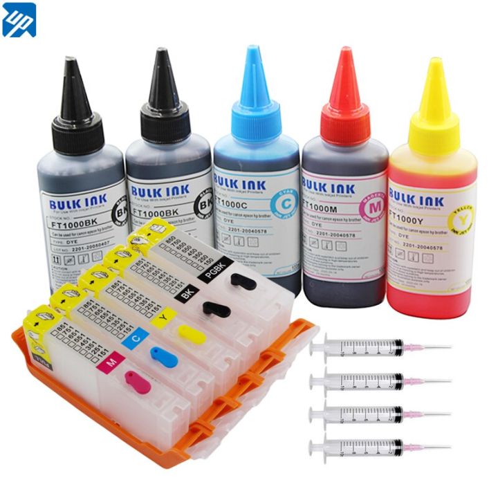 Refill Ink Kits PGI250 Ink Cartridge For Canon Ip7220 Ip8720 MG5420