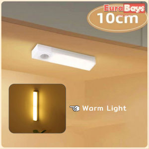 E.B. Led Light Strip for Wardrobe Cabinet Study Lamp Motion Sensor Night Light Wireless Magnetic USB Rechargeable