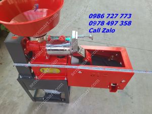 Máy xay xát gạo lọc sạn đầu inox chống han gỉ