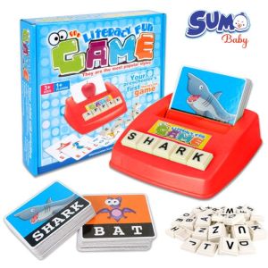 Mainan Edukasi Anak Mengenal Mengeja Kata Huruf Angka Spelling Word