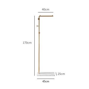 Coat Hanger Rack Stand Metal Coat Rack Standing Clothe Hanger Rack Entrance Hall Clothes Rack Hanging Display Hall Tree Penyangkut Baju perabot aksesori kelengkapan rumah