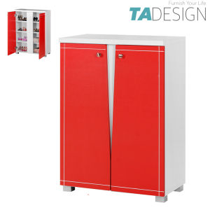 LOFT Design rak kasut NABILA 2 door shoe rack cabinet - 2 colors