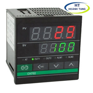 Đồng hồ nhiệt độ REX-CH702 out RELAY+SSR kích thước 72x72 điện áp 80-240VAC điều chỉnh nhiệt độ đến 1300