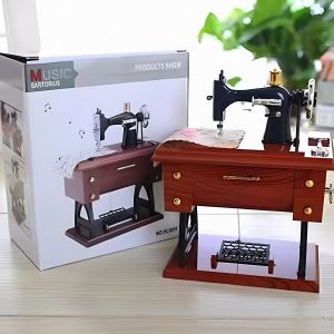 [MSIA SHIP] NOVELTY Classical Piano & Sewing Machine Music Box Cute Love Friendship Birthday Valentine Anniversary Wedding Christmas Wife Daughter Girlfriend Present Gift Nordic Souvenir Home Décor Decoration Ornament