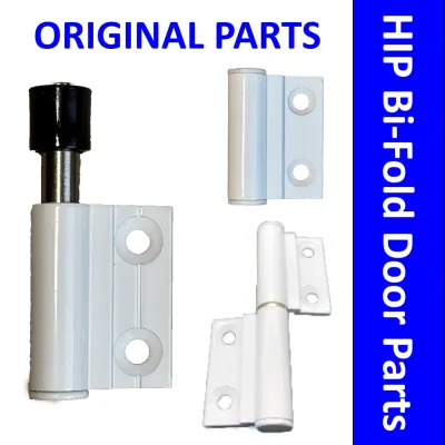 Bi-Fold Toilet Door Roller Replacement Hinge | HDB HIP Toilet Bifold Door Replacement Parts | Top Track Roller Guide | Toilet Door Repair | Toilet Door Accessories | Bathroom Door Repair Parts