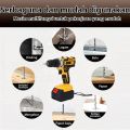Tangan tanpa kabel/Mesin Bor Baterai Cas Komplit 21VF Bor Impact 10mm Mesin Bor Tangan Bor Listrik Mesin Bor 1 Baterai Cas Bor Listrik Bor Cas 2 Baterai/bor Cordless/bor Baterai Cas/bor Batre. 