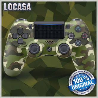 Buy PS4 DualShock 4 V2 Wireless Controller - Green Camo, PS4 controllers  and steering wheels