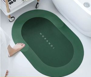 L67 พรมเช็ดเท้า พรมห้องน้ำ ห้องครัว พรมซีลิโคน ดูดซับน้ำได้ดี แห้งไว ไม่เป็นเชื้อรา สไตล์นอร์ติก มี 4 สี