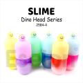 Slime Import Dino Head 2584-4 / Slime Tabung Fancy Dino PASTEL. 