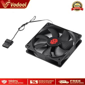 Compact 12cm Desktop Air Compressor 4 Pin High Speed Large Air Volume for PC Case Cooling