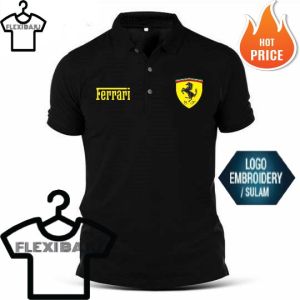🔥🔥🔥🔥PROMOSI HEBAT🔥 [SULAM] SUPERSPORT F1 FERRARI EMBROIDERY BAJU LELAKI PEREMPUAN POLO TEE!!🔥🔥🔥