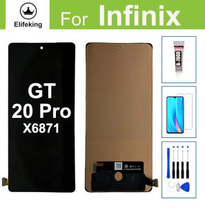 LCD For Infinix GT 20 Pro X6871 Display Touch Screen Digitizer Assembly Replacement+Free Tool+Tempered glass+Glue