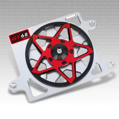 Star Spinner Radiator Cover V3 Metallic Finish Design For Click 125i 150i ADV150 PCX150