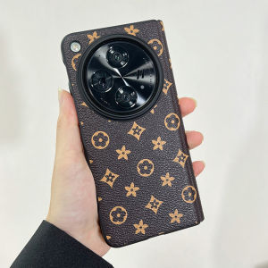 Luxury PU Leather Case for OPPO Find N5 N3 Fold Shockproof Full-Body Magnetic Hinge Slim Soft Phone Casing Accessories for OPPO Find N5 / N3